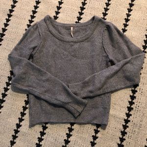 Free People scoopneck sweater